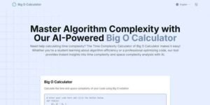 Big O Calculator