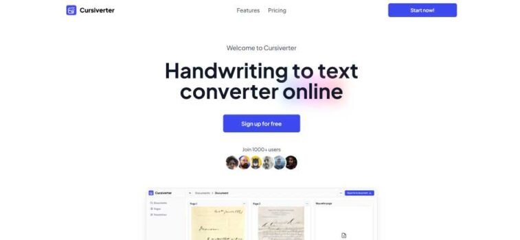 Cursiverter